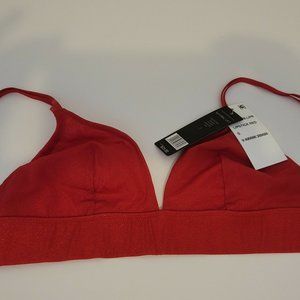 Heidi Klum Intimates Bra Soft Cup Red Small New